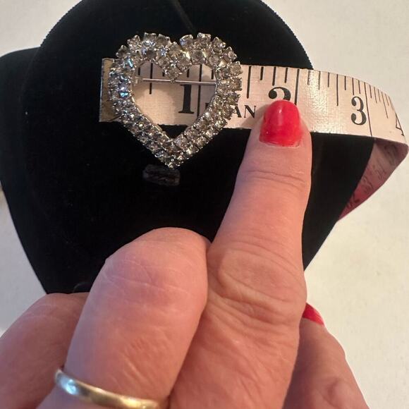Heart Brooch Vintage - Picture 4 of 4